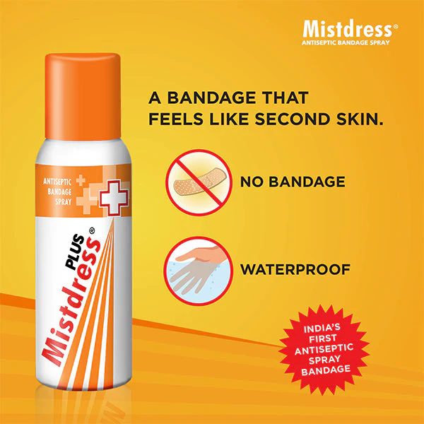 Mistdress Plus Antiseptic Bandage Spray 50ml