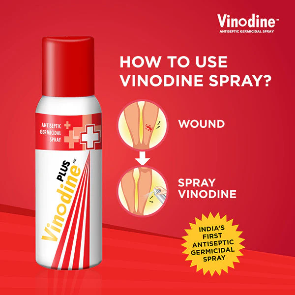 Vinodine Plus Antiseptic germicidal spray 50ml
