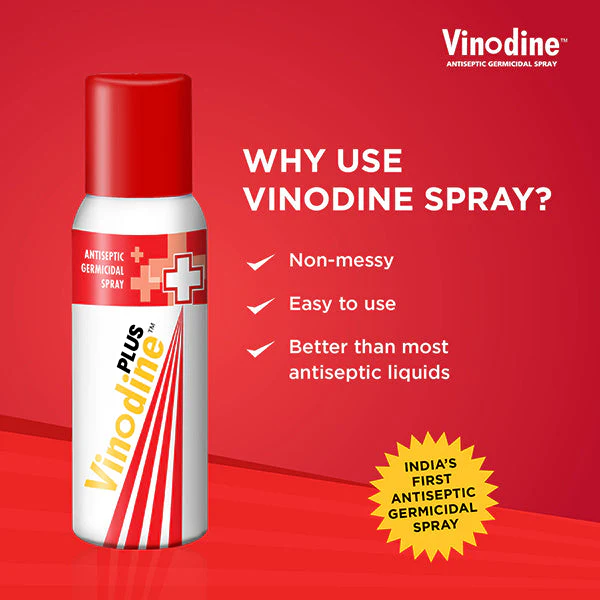 Vinodine Plus Antiseptic germicidal spray 50ml