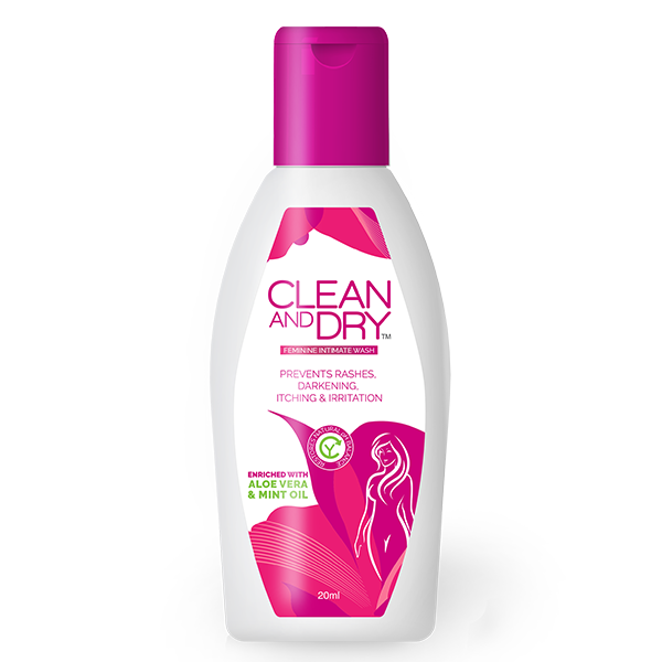 Clean & Dry Daily Intimate Wash 20 ml