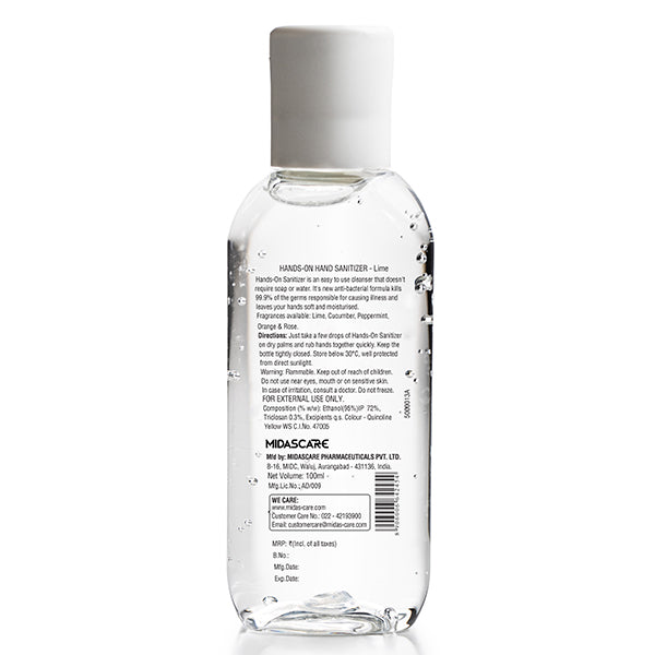 Hands On Hand Sanitizer 100ml