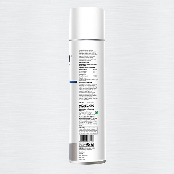 Lovin Disinfectant Spray Air Sanitizer 125g/225ml
