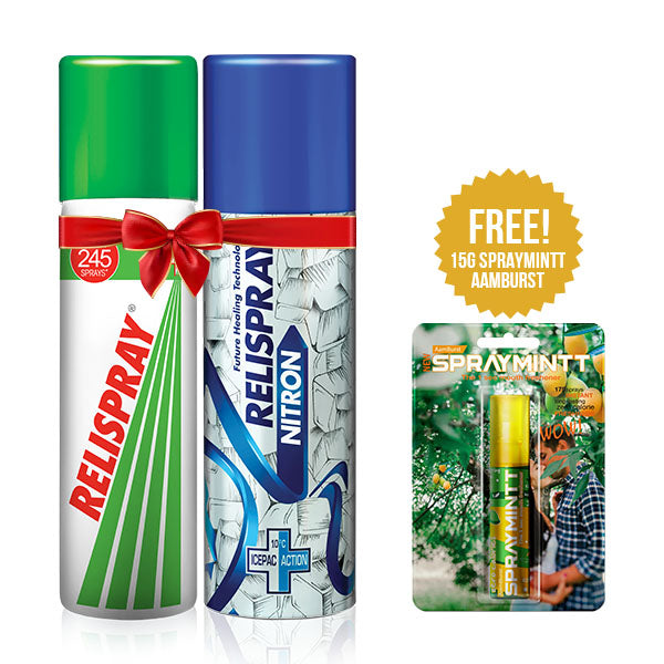 Relispray 48 Gm Nitron + Relispray 49 Gm Instant Pain Relief Spray