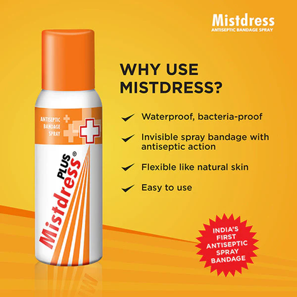 Mistdress Plus Antiseptic Bandage Spray 50ml