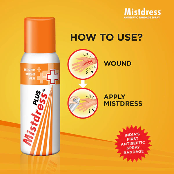 Mistdress Plus Antiseptic Bandage Spray 50ml