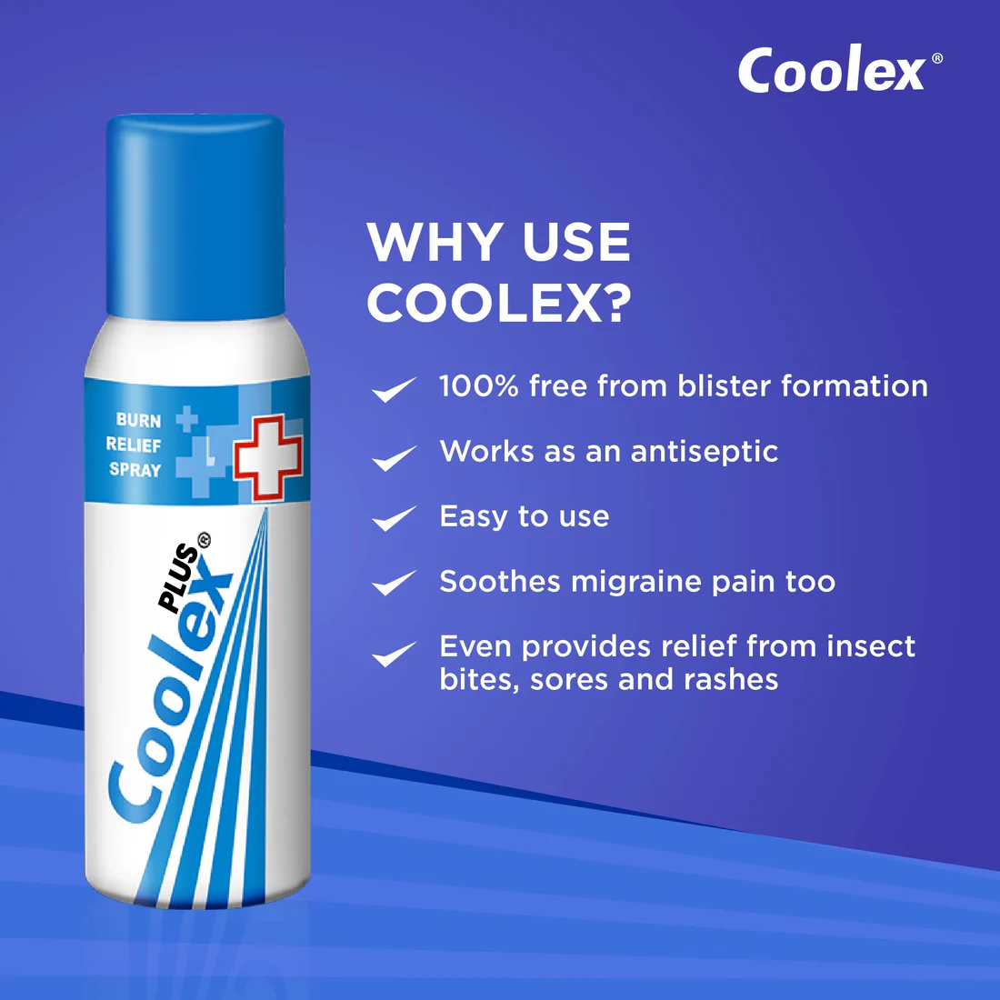 COOLEX PLus - Burn Relief Spray 50ml