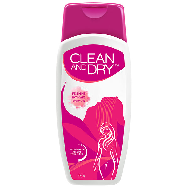 Clean &amp; Dry Intimate Powder 100gm