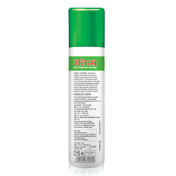 Relispray 49gm Instant Pain Relief Spray