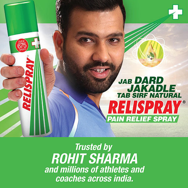Relispray 135gm Pain Relief Spray I Relief from Muscles Pain, Knee Pain, Backache