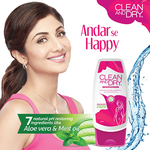 Clean &amp; Dry Daily Intimate Wash 20 ml